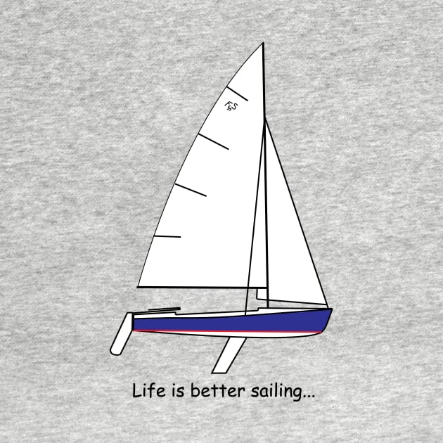 Flying Scot sailboat - Life is better sailing... by CHBB